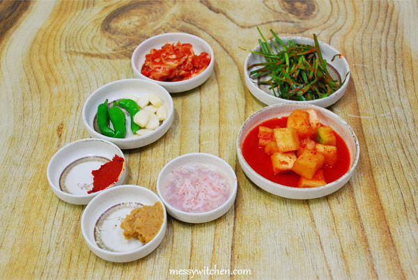 Banchan & Condiments At Jongjeom Halmae Restaurant @ Busan, South Korea